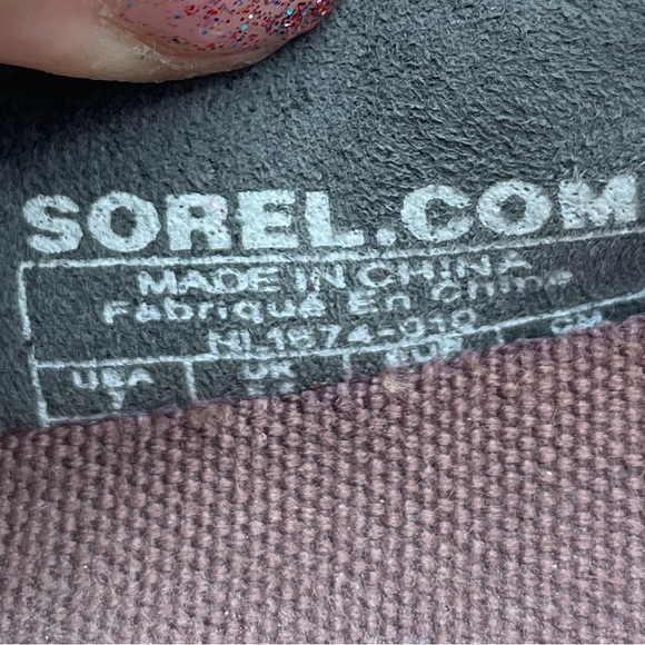 Sorel women’s black loafers size 7 - Picture 6 of 9